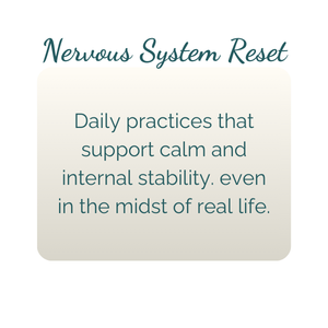 daily practices for calm amidst chaos